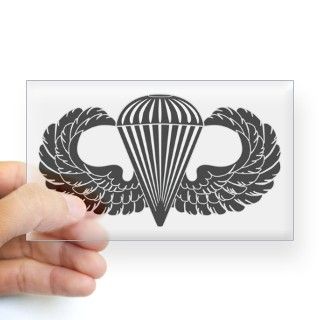 Parachutist    B W Decal by Gun_Bunny