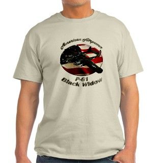 P 61 Black Widow T Shirt by AirplaneShirts