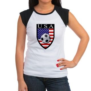 USA Soccer Patch Tee by SpataroArts