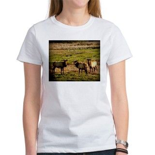 3 Bull Elk, Psalm 5011 Tee by Glory4HimChristianStore