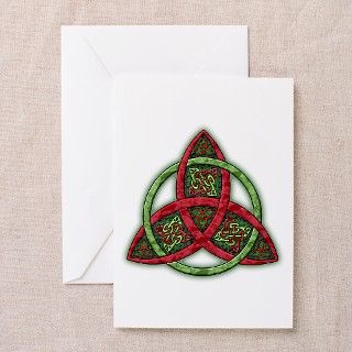 Celtic Holiday Knot Greeting Cards (Pk of 10) by artoffoxvox