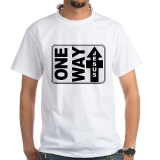 One Way Jesus Christian Shirt by christian247