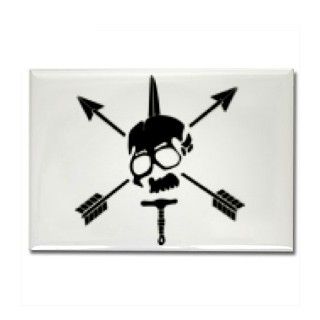 Special Forces Skull Rectangle Magnet by the_unit