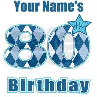 80th Birthday   Personalized Mug by MightyBaby