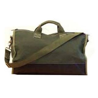 canvas weekend bag by men's society