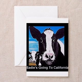 Holsten Cow Sadie Birthday Cards (Pk of 10) by lilasnovelties