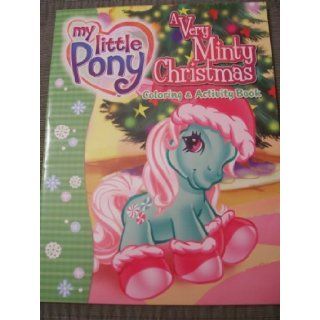 My Little Pony   A Very Minty Christmas (Coloring & Activity Book) Hasbro 9781593947286 Books
