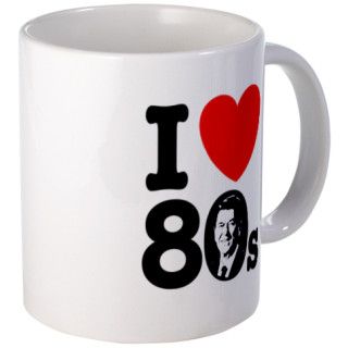 I Love The 80s Reagan Mug by wethetees