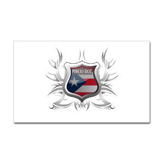 Puerto rican pride Rectangle Decal by atjg64