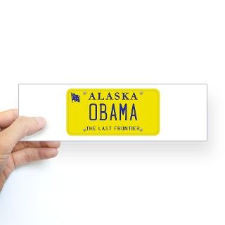 Alaska Supports Obama Bumper Bumper Sticker by bigdogma
