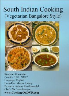 South Indian Cooking (Vegetarian Bangalore style) Marina Antony, Antony Kovilparambil Movies & TV