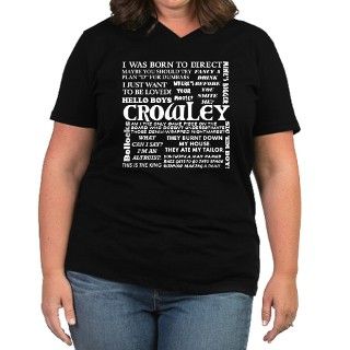 Crowley Quotes Plus Size T Shirt by GeekyGrandeur