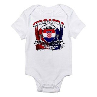 Croatia Football Soccer Infant Bodysuit by italian_designs