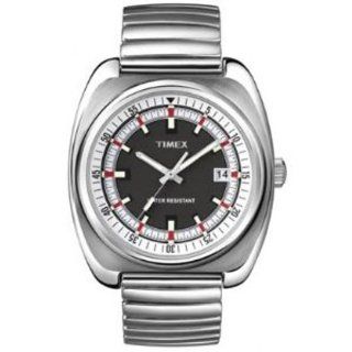 Timex Black Stainless Steel Expansion Bracelet Mens Watch T2N392 at  Men's Watch store.