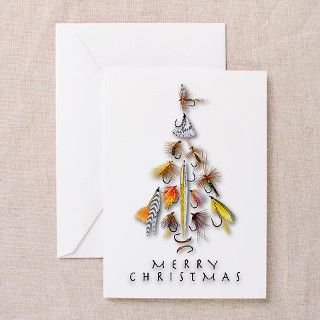 Christmas Greeting Cards Flies(Pk Of 10) by anglingknots