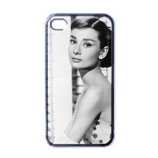 Audrey Hepburn Apple iPhone 4 or 4s Case / Cover Verizon or At&T Phone Great Gift Idea Cell Phones & Accessories