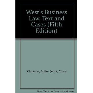 West's Business Law, Text and Cases (Fifth Edition) Books