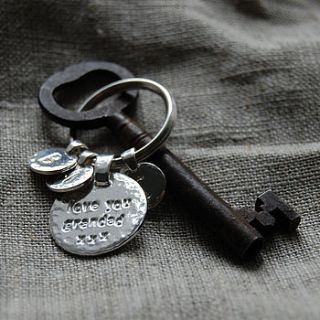 'love you' key ring by kutuu