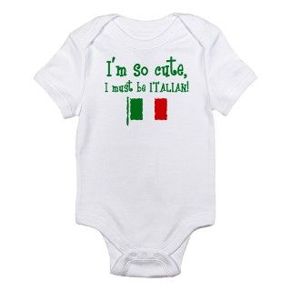 So Cute Italian Infant Bodysuit by pinkinkart