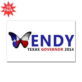 Texas Butterfly Wendy Davis Governor Decal by groovygaldesignsondemand