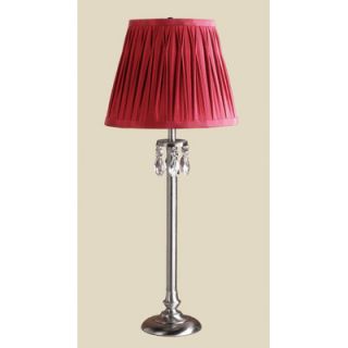 Laura Ashley Home Lily Table Lamp with Classic Pinched Pleat Shade