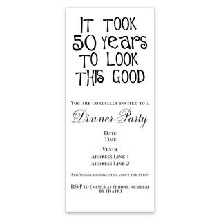 50th birthday, look this good Invitations by Admin_CP49581