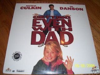 GETTING EVEN WITH DAD laserdisc (NOT A DVD) Movies & TV