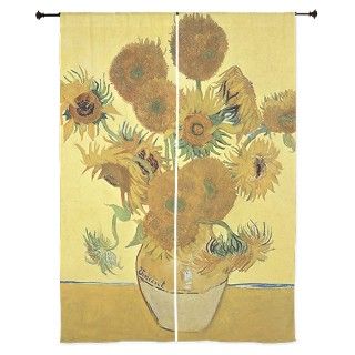 Sunflowers by Vincent Van Gogh 84 Curtains by Admin_CP25237987