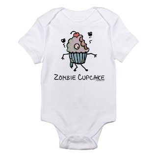 Zombie cupcake Infant Bodysuit by evilgeniustees