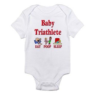 Baby Triathlete 2 Infant Bodysuit by dontmakememad