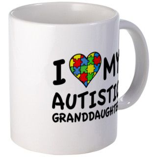 I Love My Autistic Granddaughter Mug by FunniestSayings