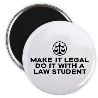 Funny Law Student Magnet by snapetees