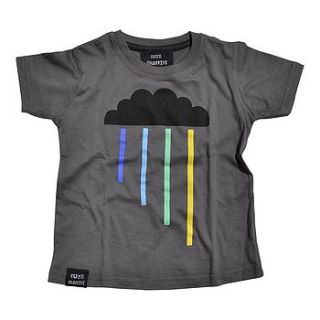 storm cloud child's t shirt by cute graffiti childrenswear