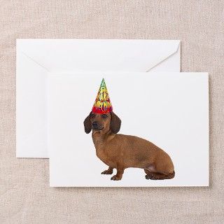 Dachshund Birthday Cards (Pk of 10) by cafepets