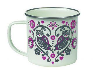 folklore enamel mug by the contemporary home