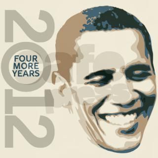 2012 Obama Face T Shirt by DemocratBRAND