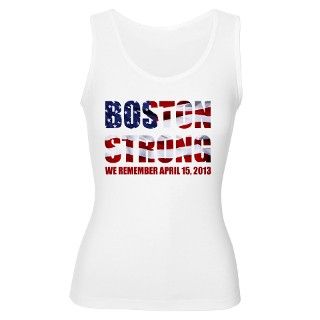 Boston Strong Flag Tank Top by RememberBoston