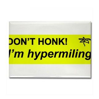 Hypermiler Bumper Sticker Rectangle Magnet by listing store 110847004