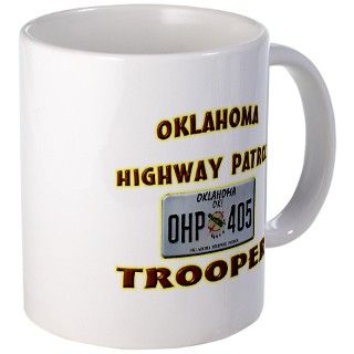 Oklahoma Highway Patrol Mug by militaryandpoliceshop