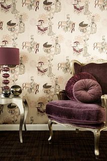 parasol parade wallpaper by kate usher studio