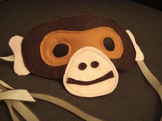 monkey mask by the button tree