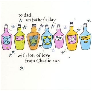 personalised beer father's day card by eggbert & daisy