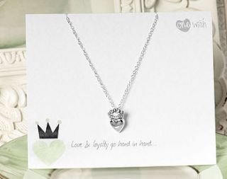 'love & loyalty' necklace by kalk bay