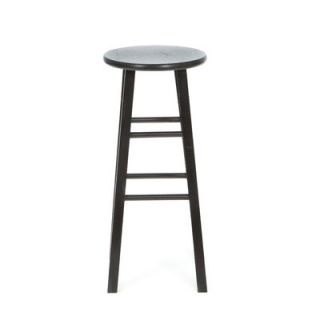 International Concepts 29 Roundtop Counter Stool (Black)