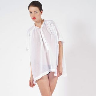 calista loose summer shirt by the shirt company