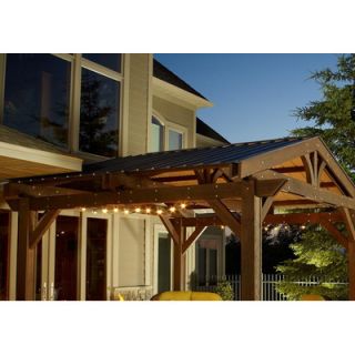 The Outdoor GreatRoom Company Lodge II Pergola Optional Roof