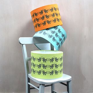 aztec bird lampshades by zoe est kids