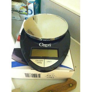 Ozeri Pro Digital Kitchen Food Scale, 1g to 12 lbs Capacity, in Stylish Black Kitchen & Dining