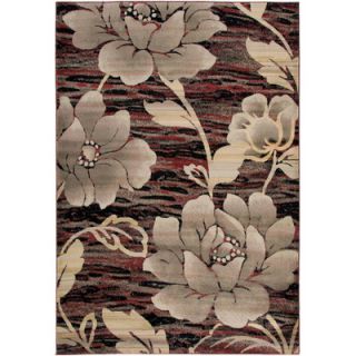 Rizzy Rugs Bayside Red Floral/Geometric Rug