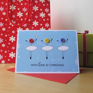 personalised family christmas card by mrs l cards